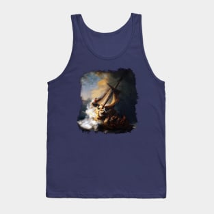 Christ in the storm Tank Top